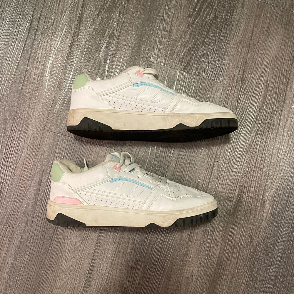 Only For Dreamers Classic White Sneakers with Pastel Accents